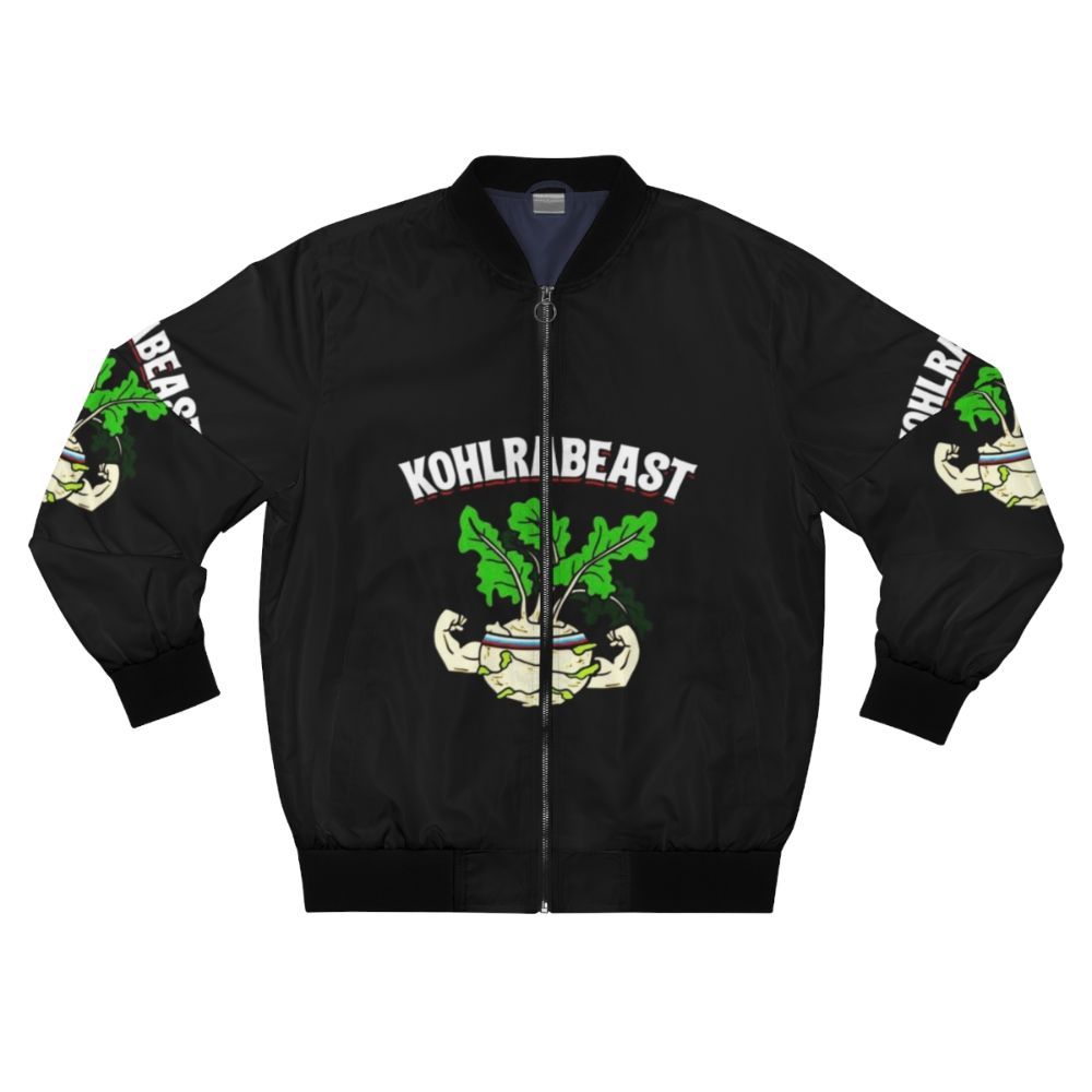 Kohlrabi bomber jacket for fans of the Fantastic Beasts series