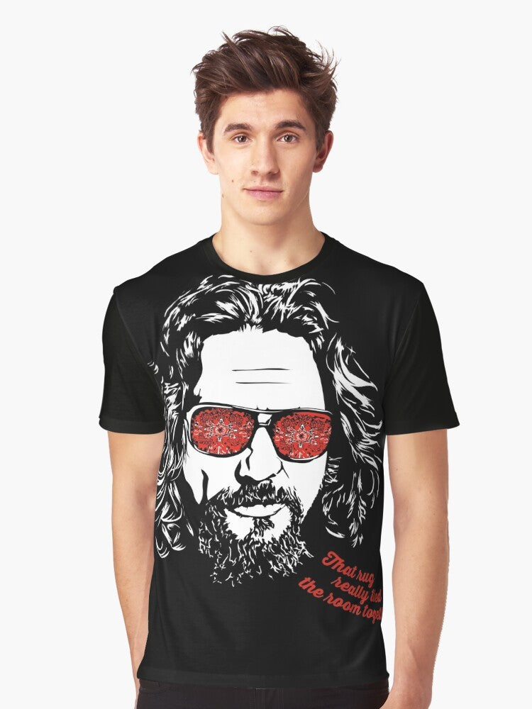 The Big Lebowski graphic t-shirt featuring the iconic character The Dude, played by Jeff Bridges - Men