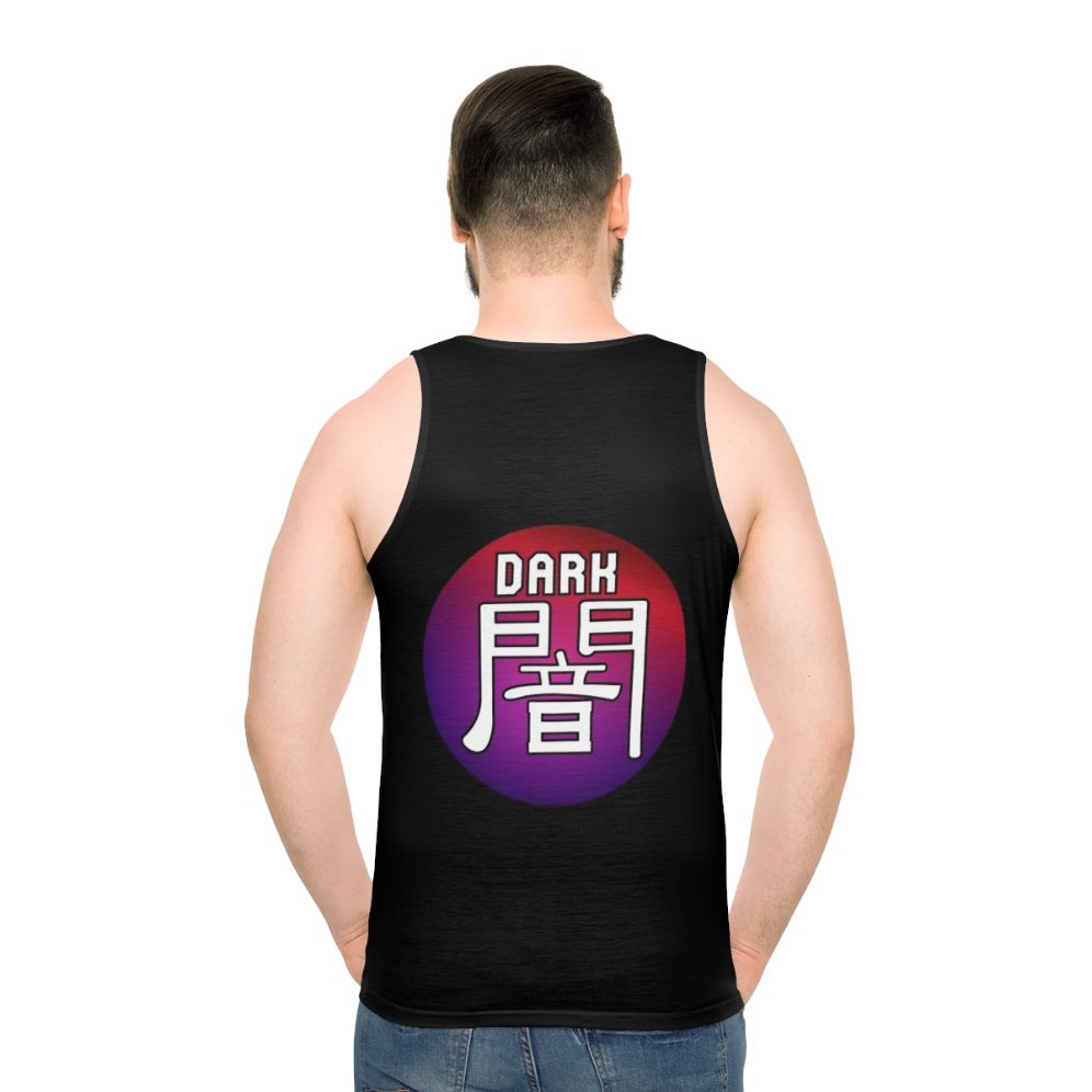 Yu-Gi-Oh Attribute Dark Unisex Tank Top - men back