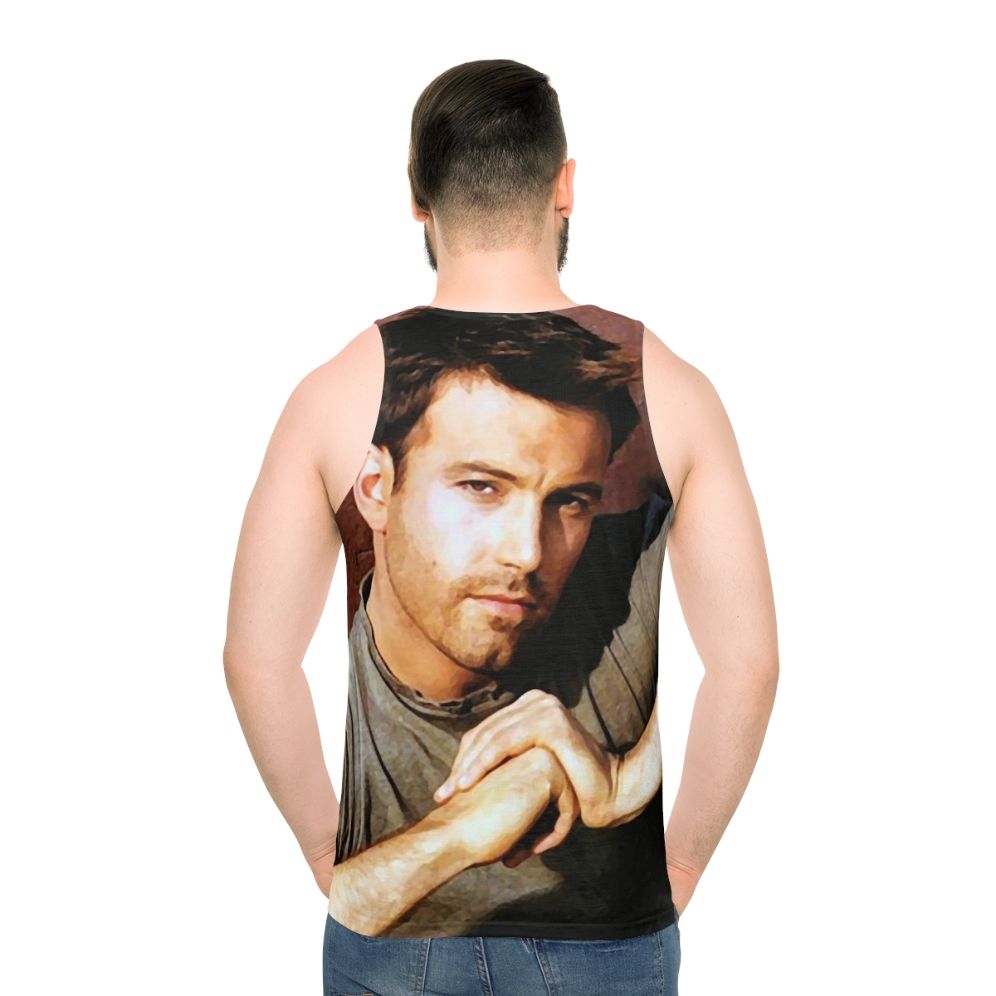 Ben Affleck Inspired Unisex Tank Top - men back