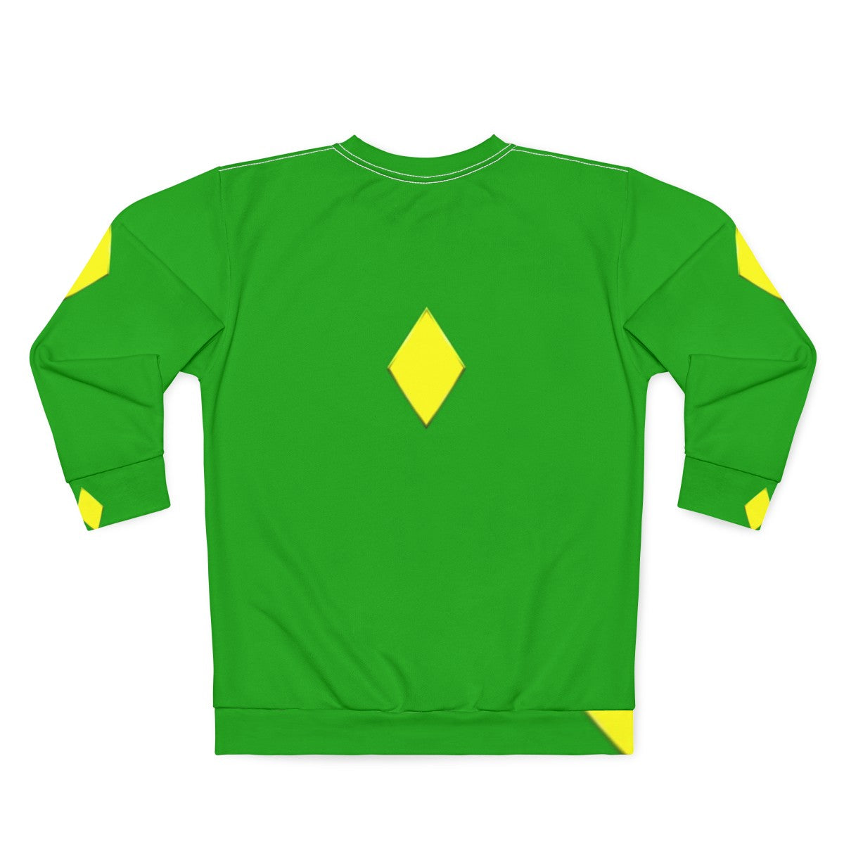 Yellow diamond superhero sweatshirt - Back