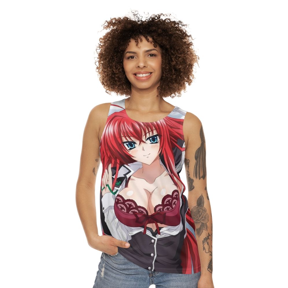 Rias Gremory Anime Unisex Tank Top - women