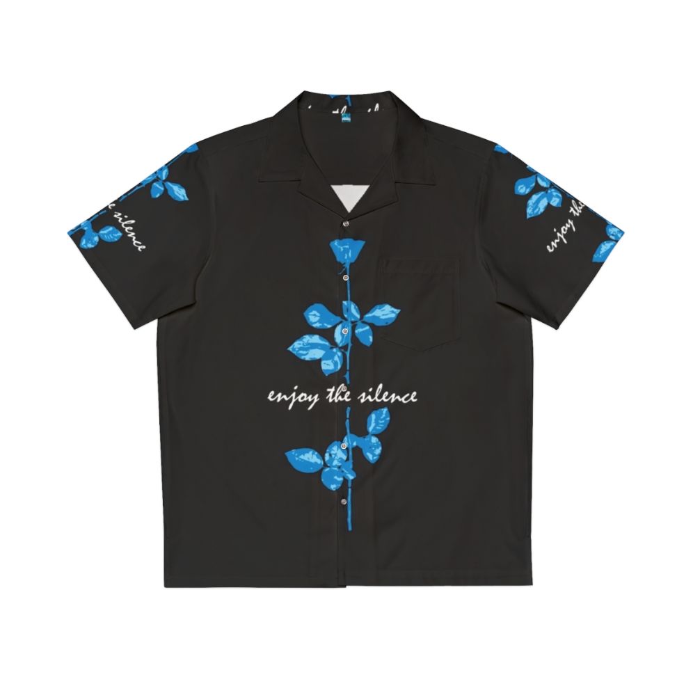 Depeche Mode "Enjoy The Silence" Blue Hawaiian Shirt