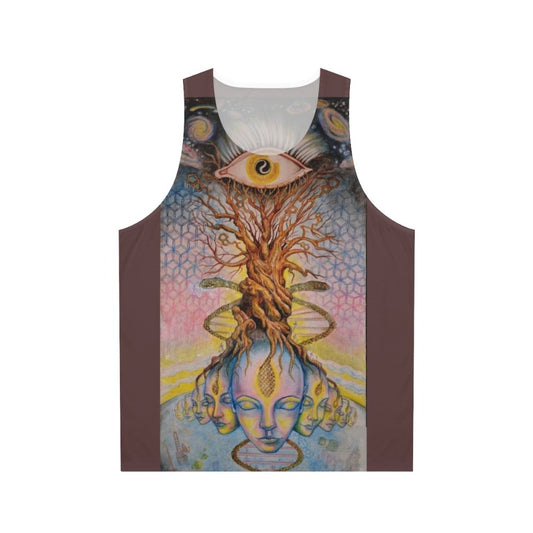 Pineal gland visionary art unisex tank top