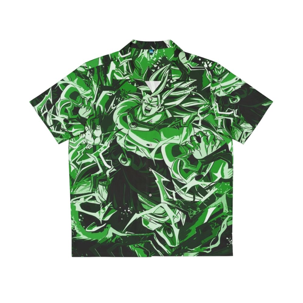 Broly Hawaiian Shirt with DBZ, Anime, Gaming and Manga Inspired Designs