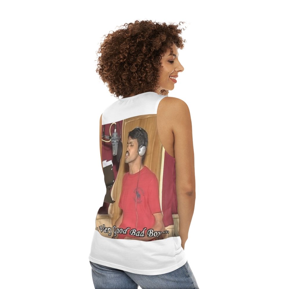 Vennu Mallesh "It's My Life" Meme Unisex Tank Top - women back