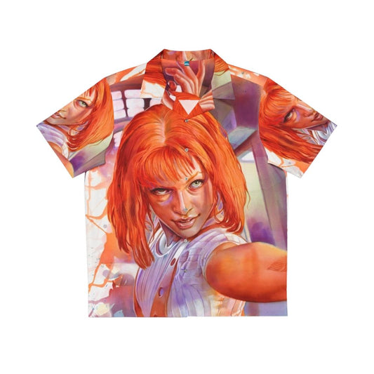 Leeloo The Fifth Element Inspired Hawaiian Shirt