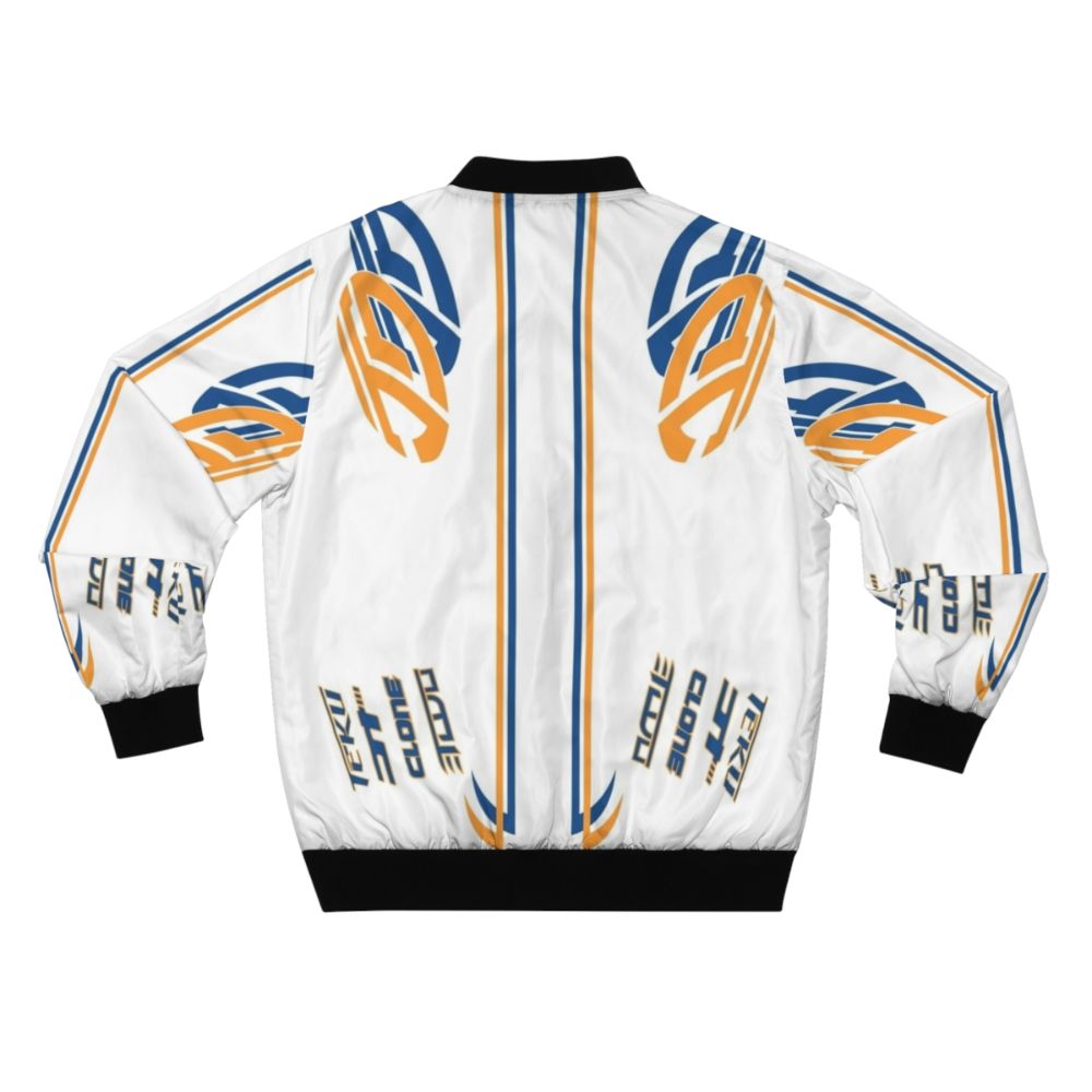 Bassline Bomber Jacket featuring Hot Wheels Acceleracers design - Back