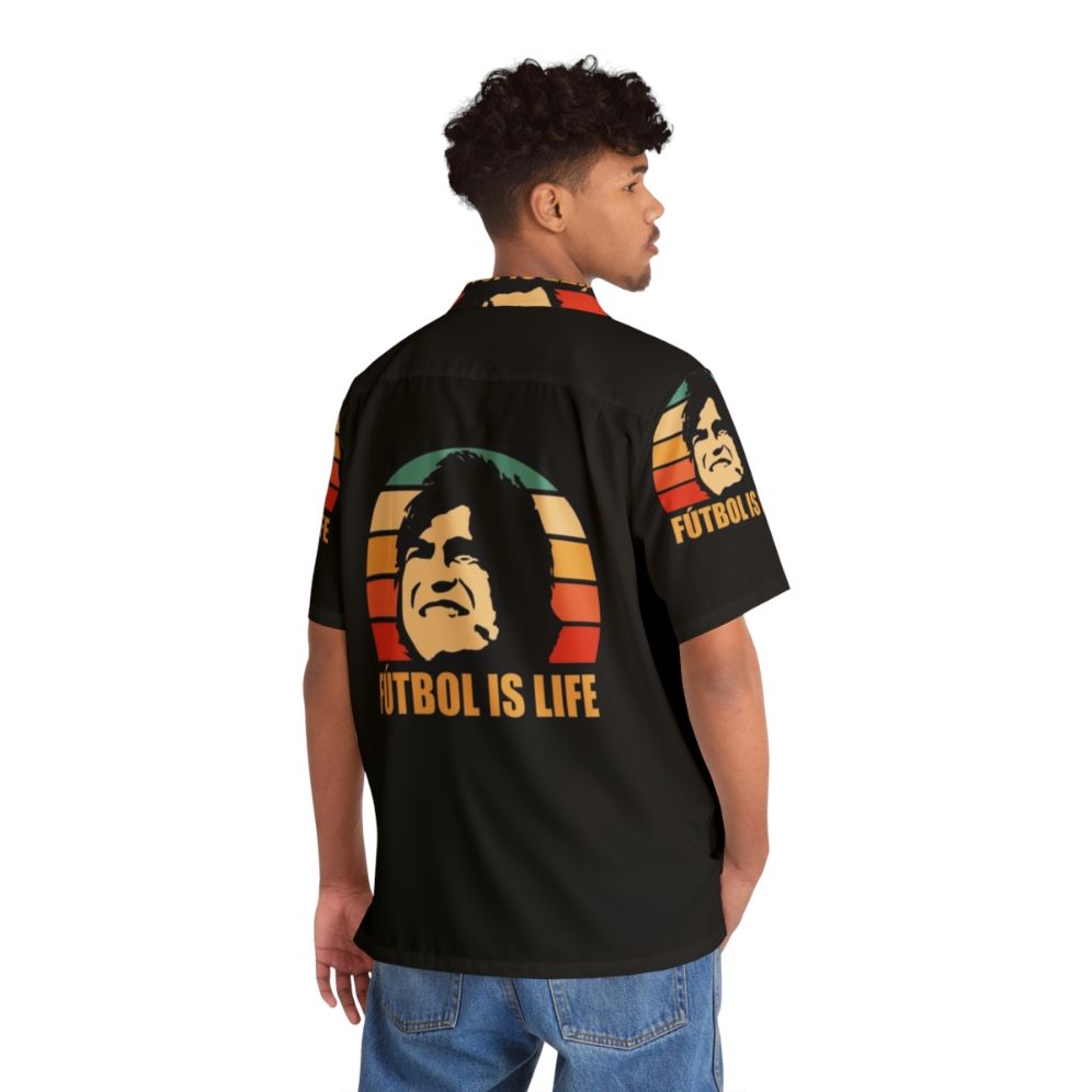 Football is Life Hawaiian Shirt featuring Ted Lasso and AFC Richmond - People Back