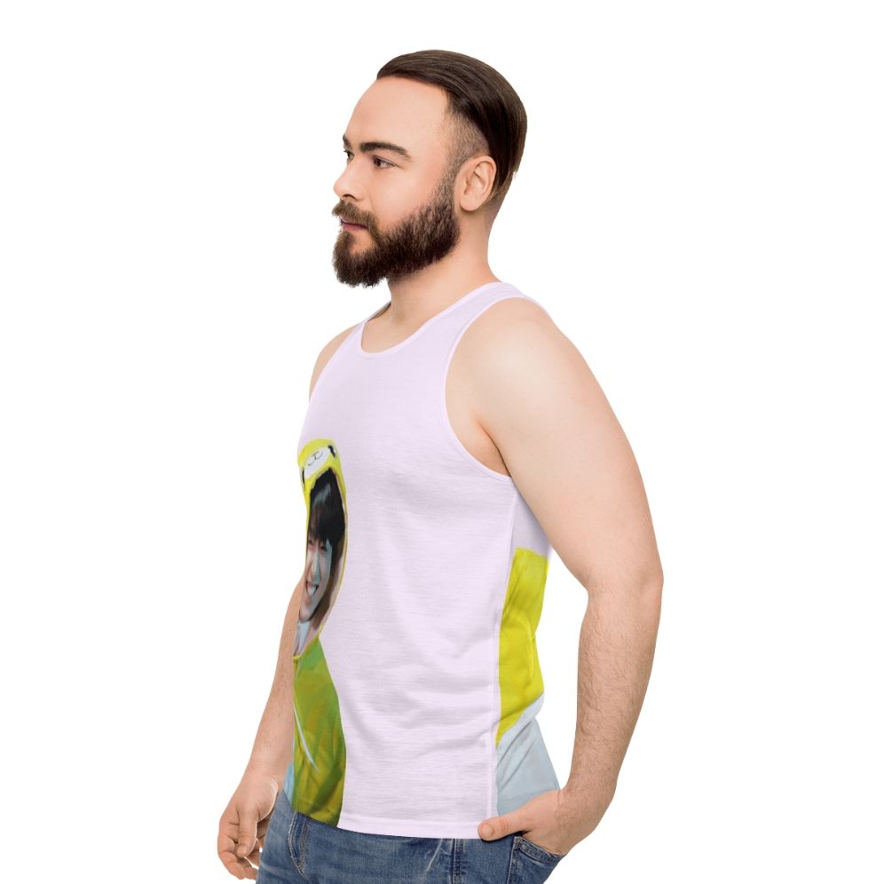 Jungkook Bunny Unisex Tank Top - men side