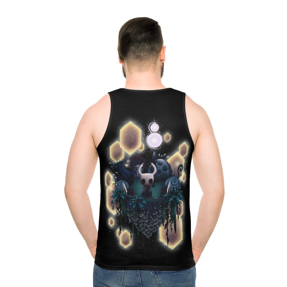 Hollow Knight Island Unisex Tank Top - men back