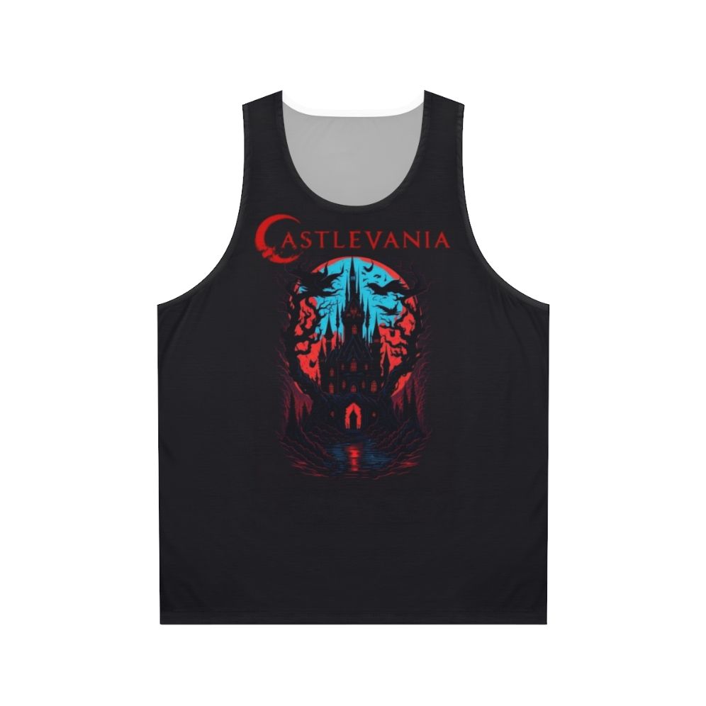 Castlevania Dracula's Castle Unisex Tank Top