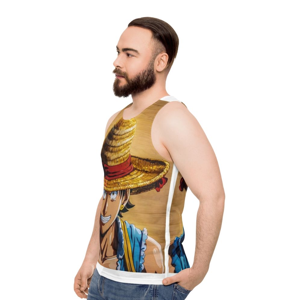 Bounty Unisex Tank Top with Versatile Graphic Design - men side