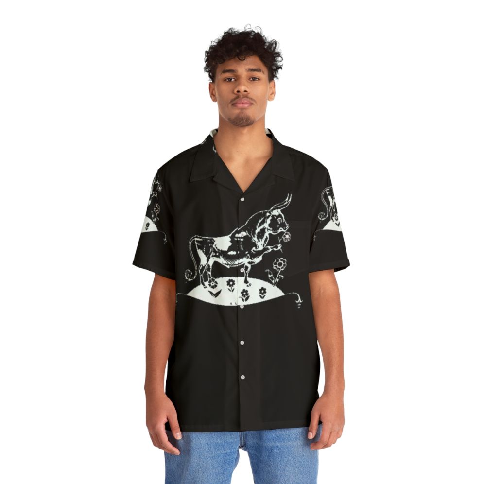 Ferdinand The Bull Alternative Rock Hawaiian Shirt - People Front