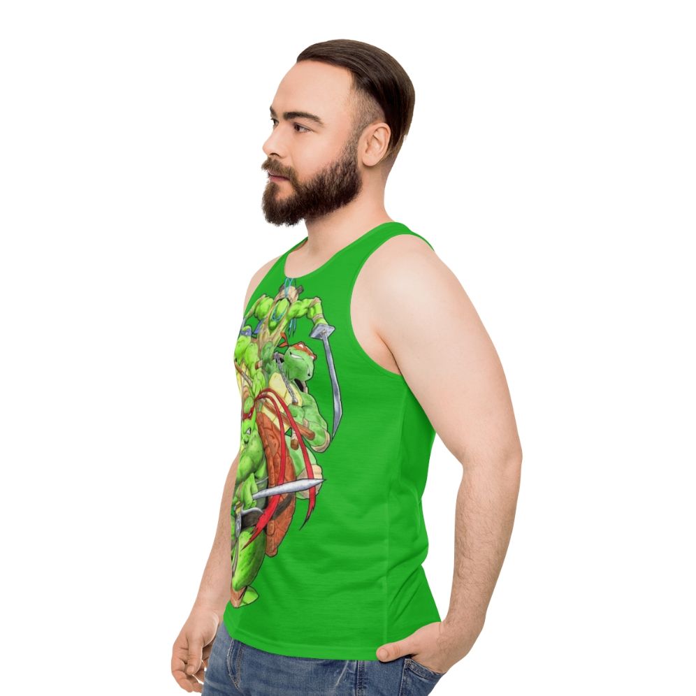 Teenage Mutant Ninja Turtles Unisex Tank Top - men side