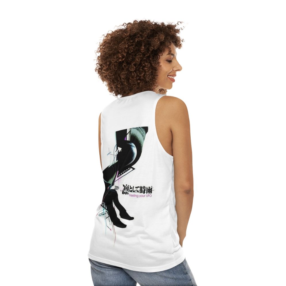 Ling Tosite Sigure Feeling Your Ufo Unisex Tank Top - women back