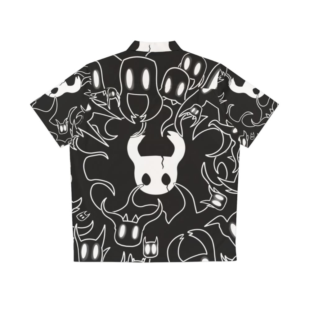 Hollow Knight Doodle Hawaiian Shirt - Back