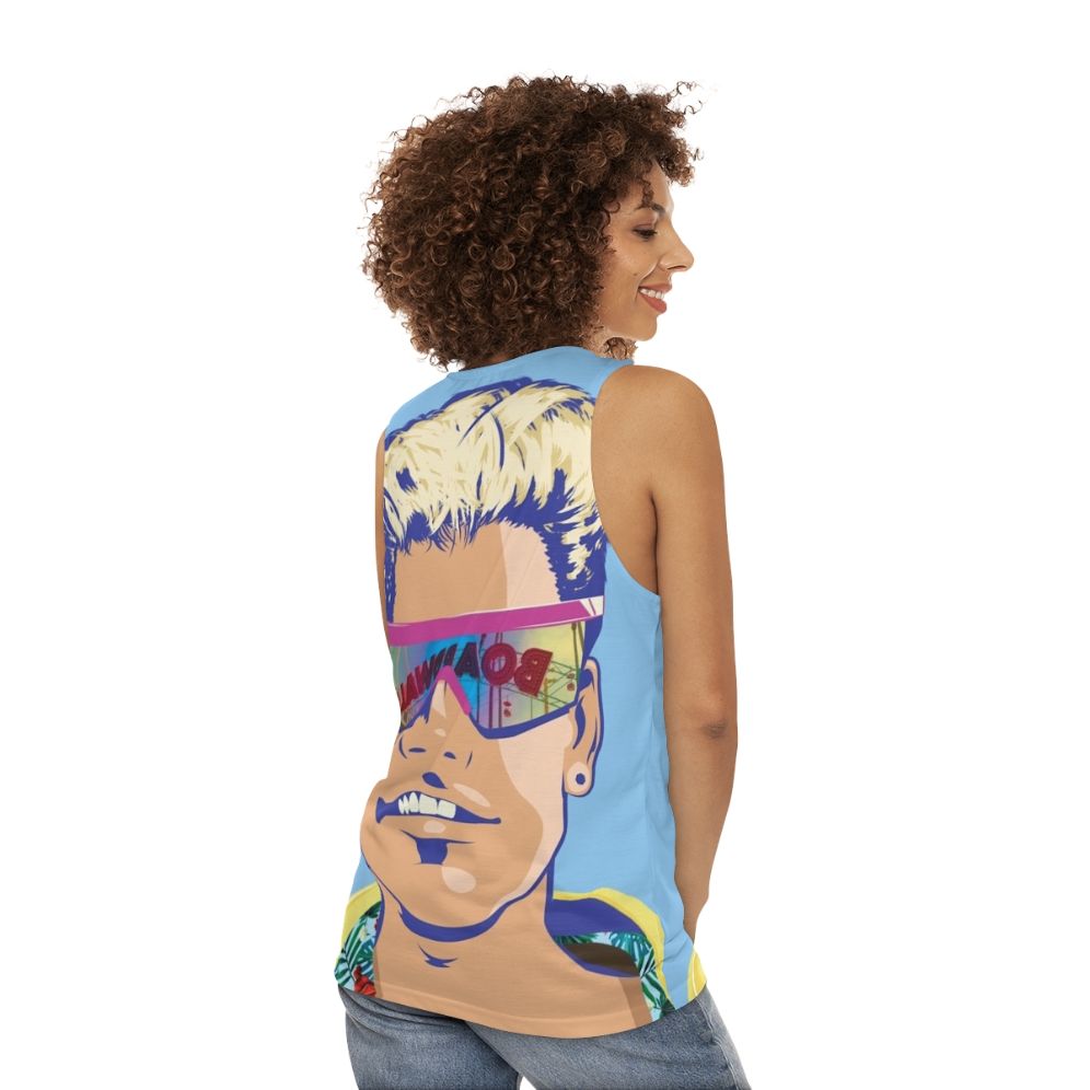 Corey Haim Lost Boys 80s Retro Unisex Tank Top - women back