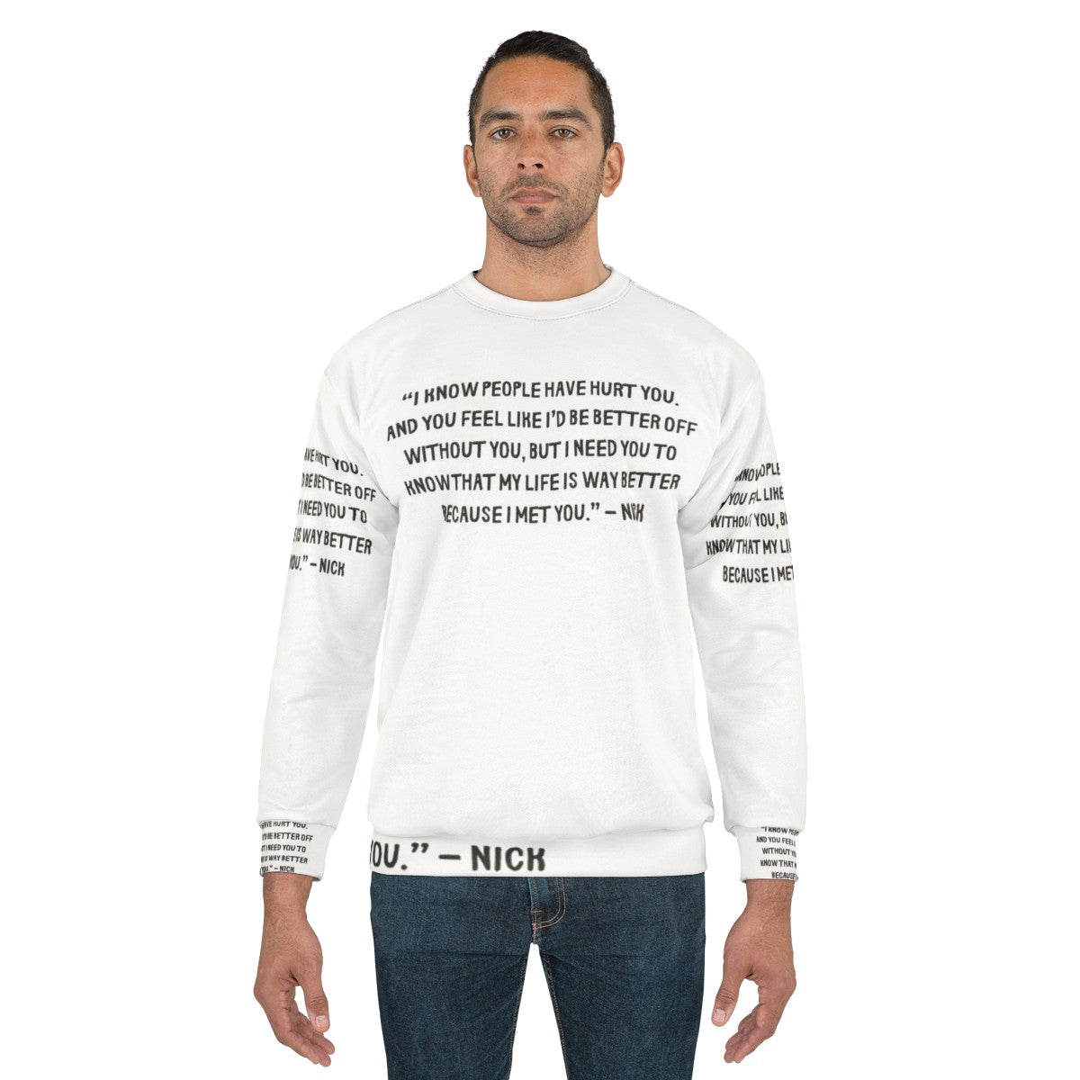 Heartstopper Gang Sweatshirt - Minimal Design Featuring Characters from the Osemanverse - men