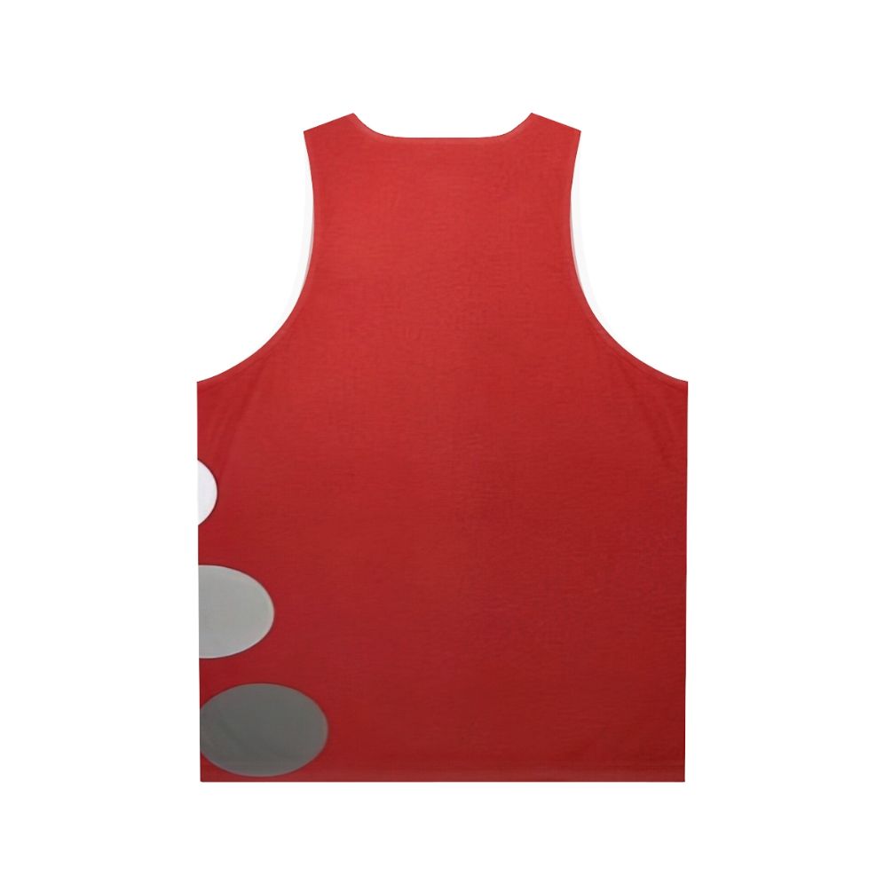 Thomas Downing abstract color field painting unisex tank top - Back