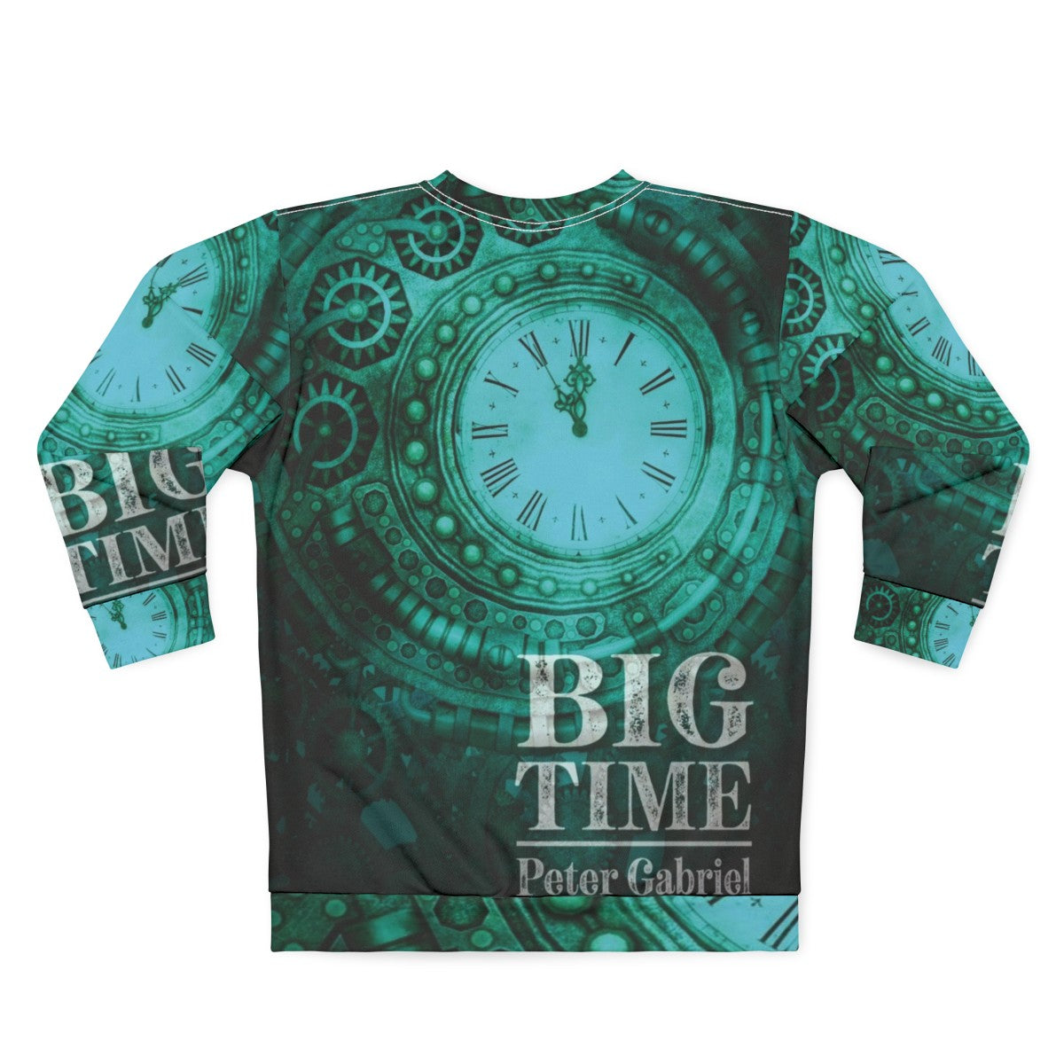 Big Time Sweatshirt - Retro 80s Music Inspired Sweater - Back