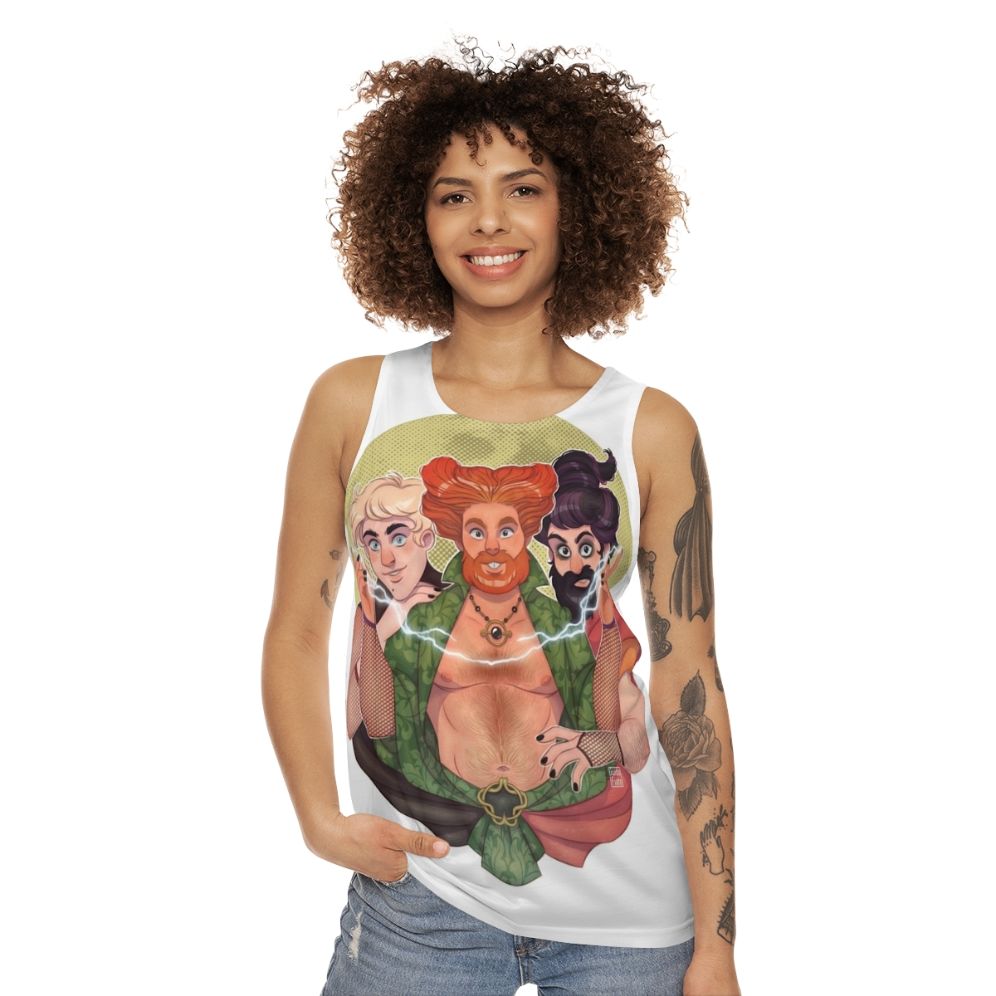 Hocus Pocus Gay Bear Unisex Tank Top - women