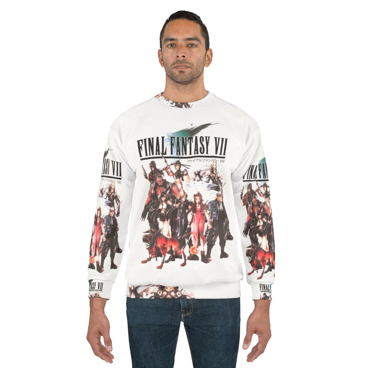 Final Fantasy VII Crisis Core Reunion inspired sweatshirt - men