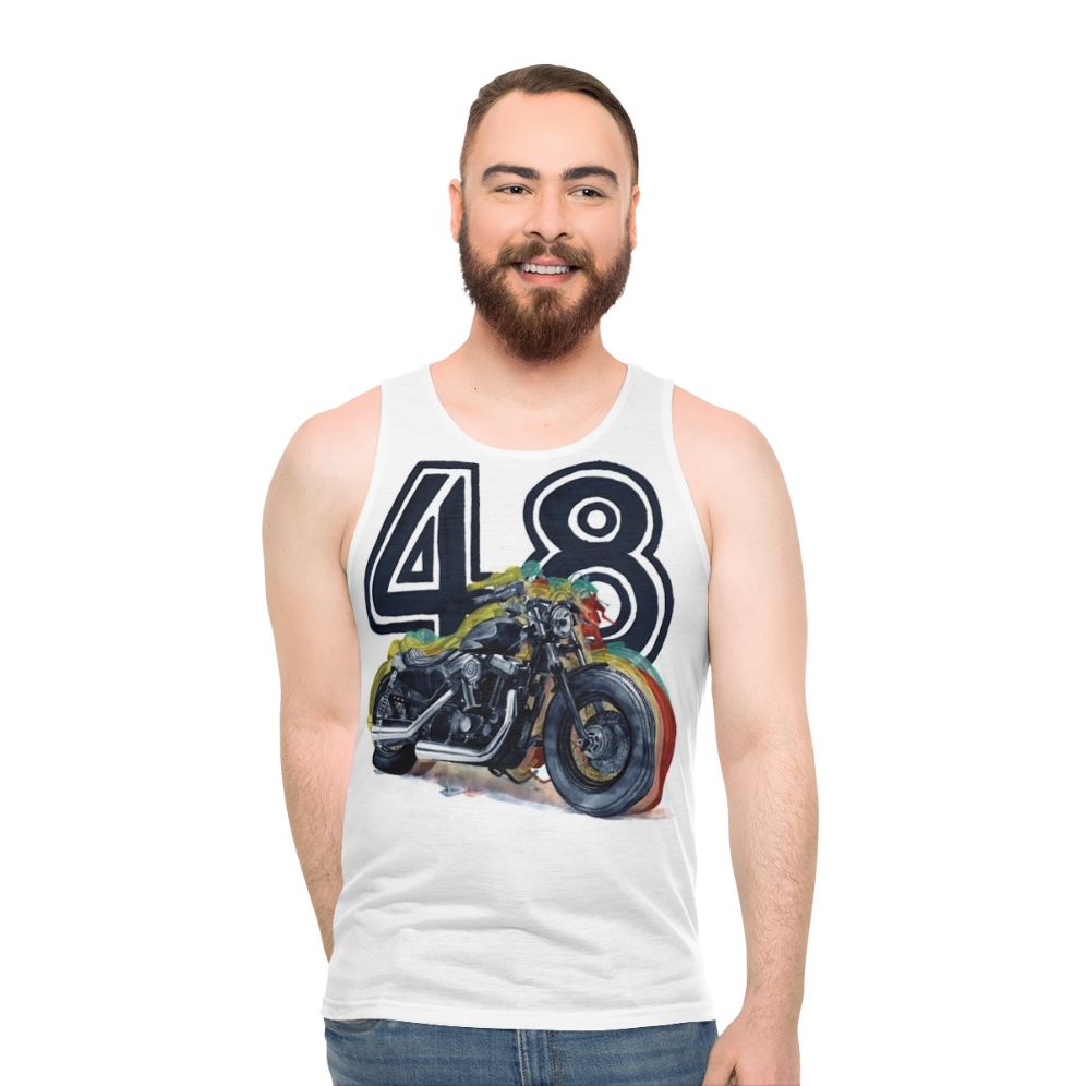 Harley Davidson 48 Unisex Motorcycle Tank Top - men