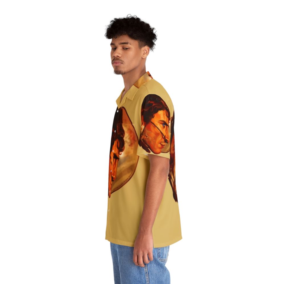 Dune Paul Atreides Hawaiian Shirt featuring digital painting artwork - People Left