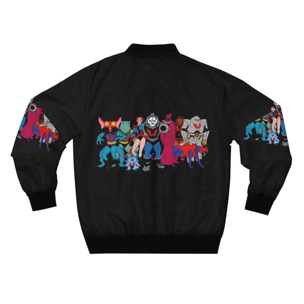 Masters of the Universe Horde Life Bomber Jacket with iconic He-Man and She-Ra characters - Back