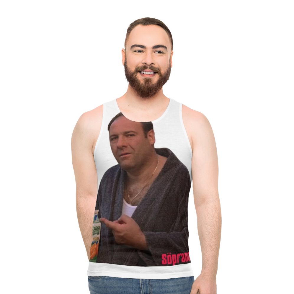 Tony Soprano Unisex Tank Top - men