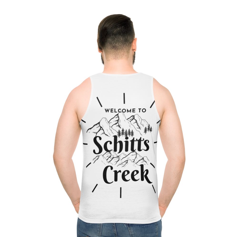 Schitt's Creek Unisex Tank Top - men back