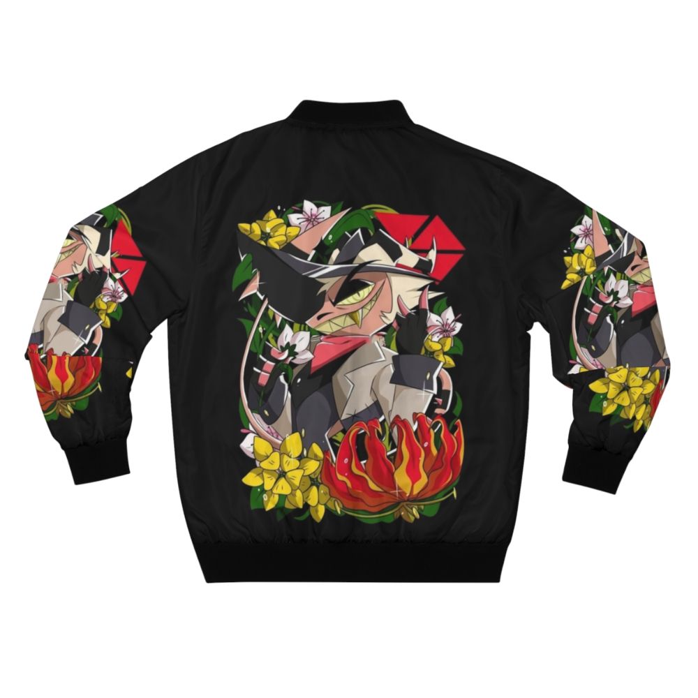 Helluva Boss Striker Anime Bomber Jacket - Back