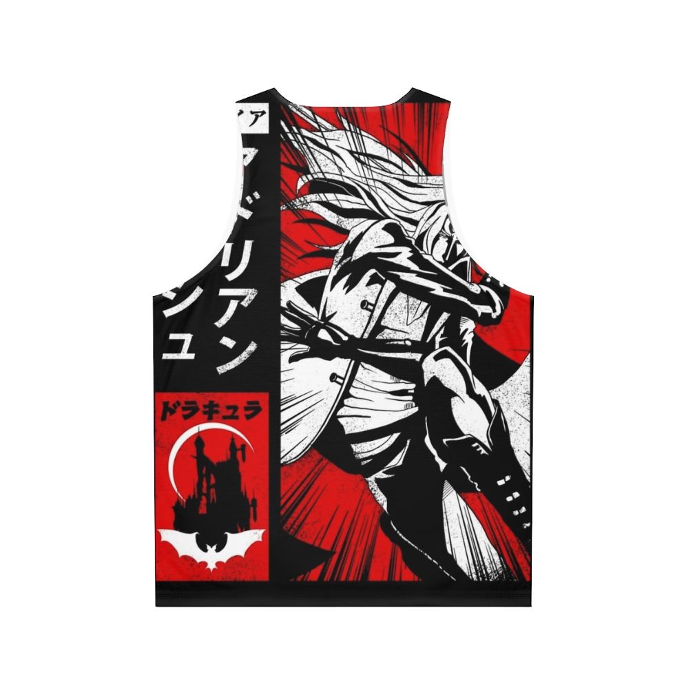 Alucard Vampire Unisex Tank Top - Back