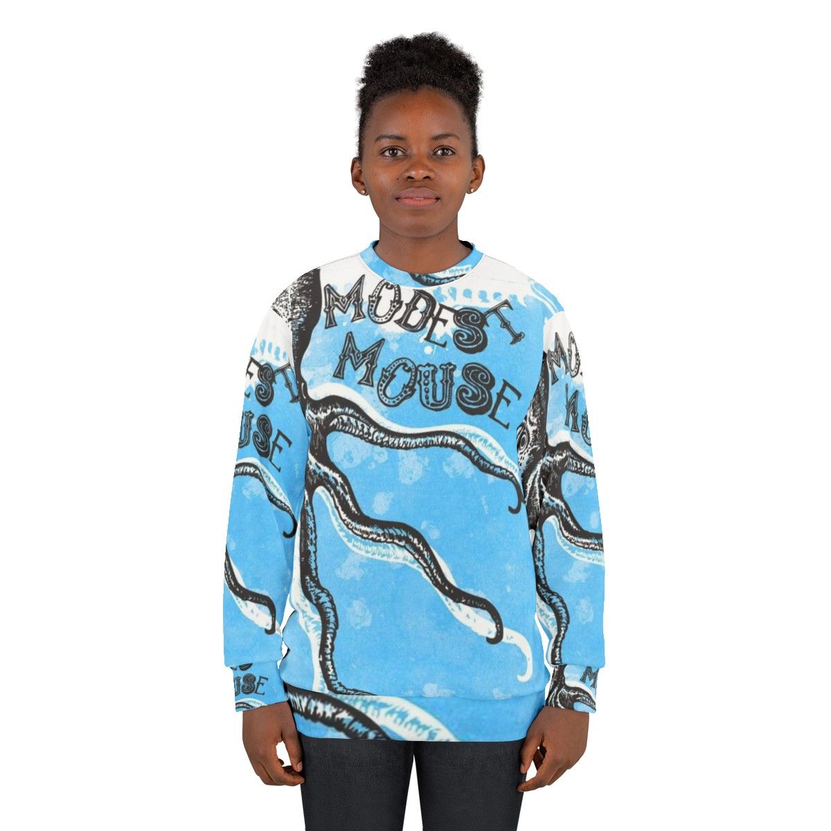 Modest Mouse Octopus Graphic Sweatshirt - women