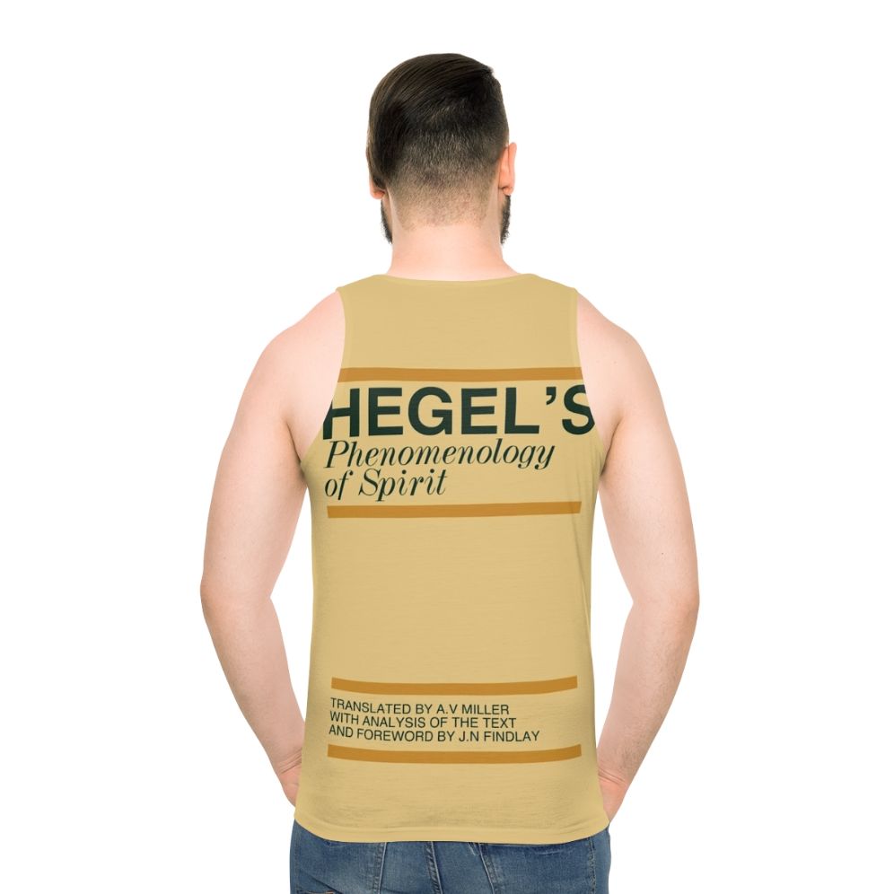 Hegel's Phenomenology of Spirit Unisex Tank Top - men back