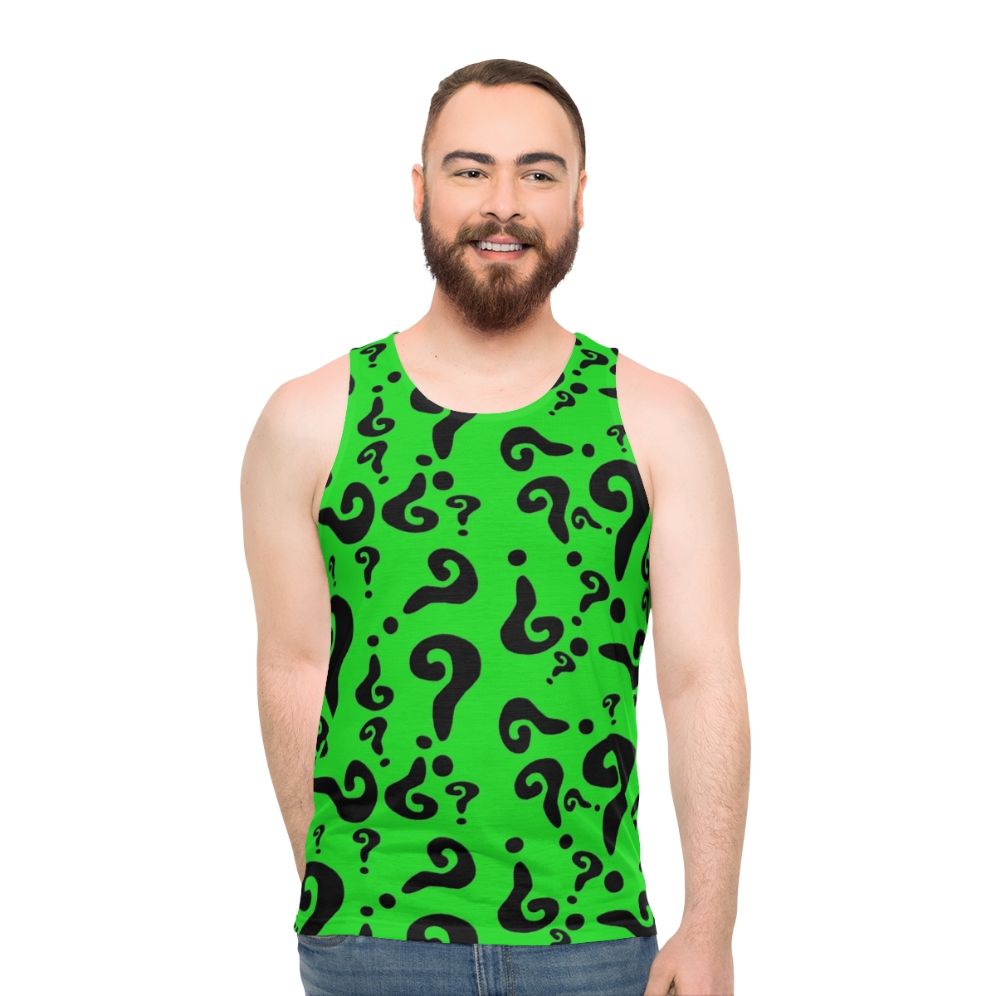 Unisex Riddler Tank Top - men