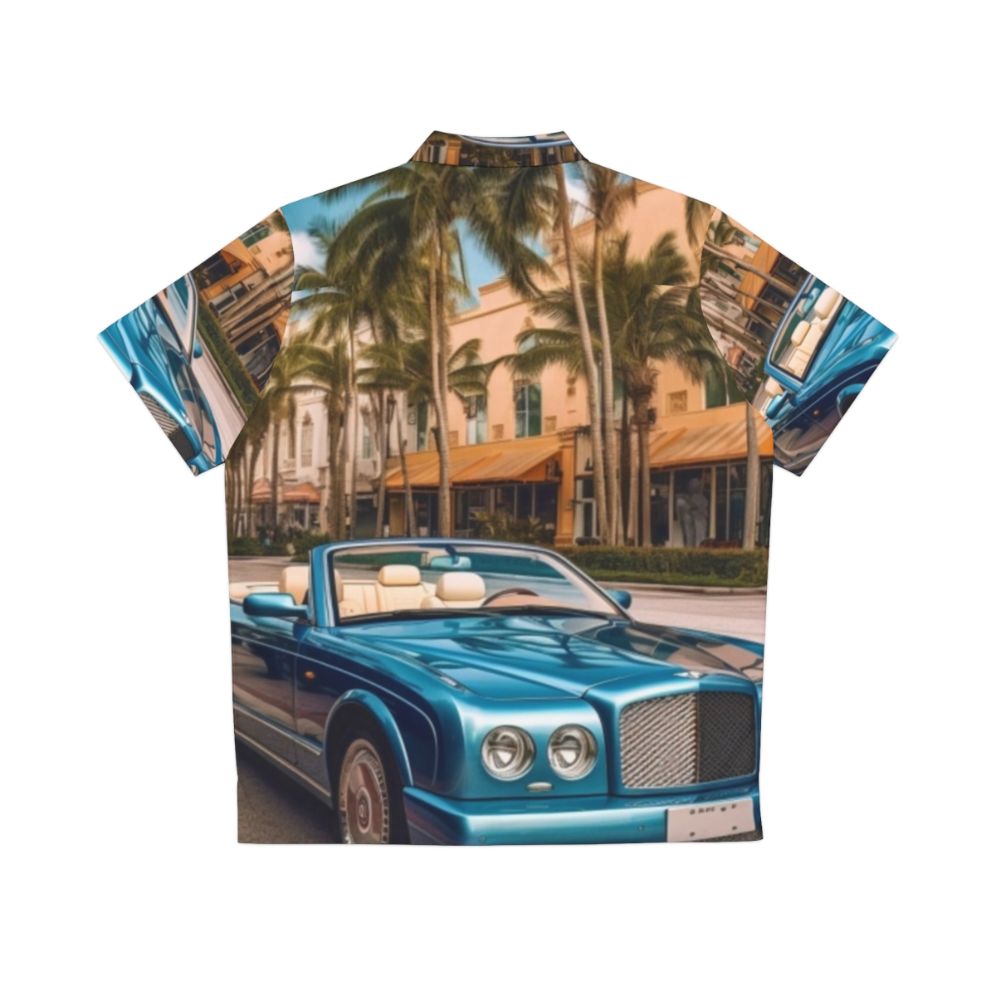 Luxurious Bentley Azure Convertible Hawaiian Shirt - Back