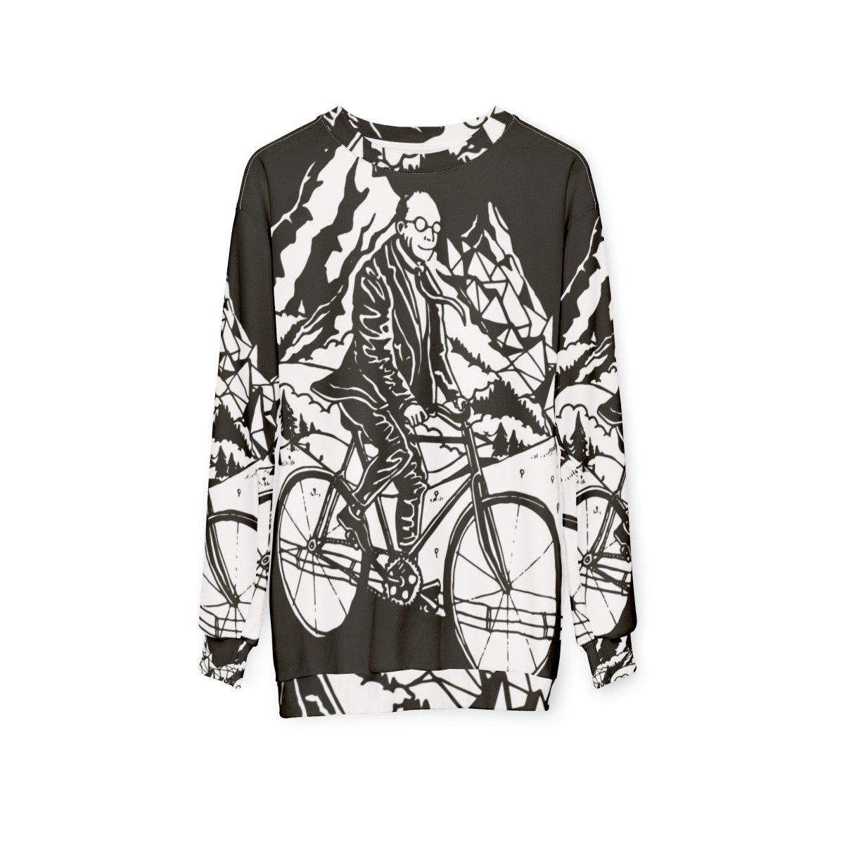 Bicycle Day 1943 Psychedelic Art Sweatshirt - hanging