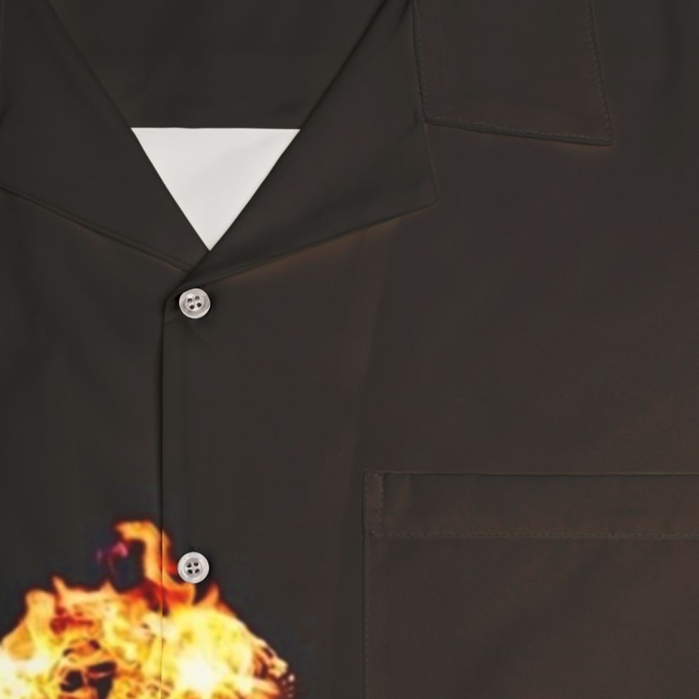 Electric Six Fire Album Hawaiian Shirt - Detail