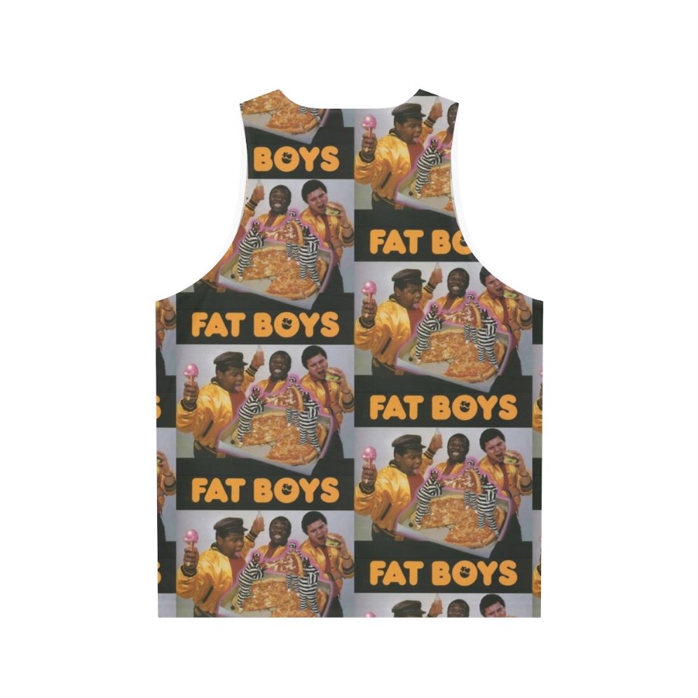 Unisex oversized tank top for hip-hop fashion - Back