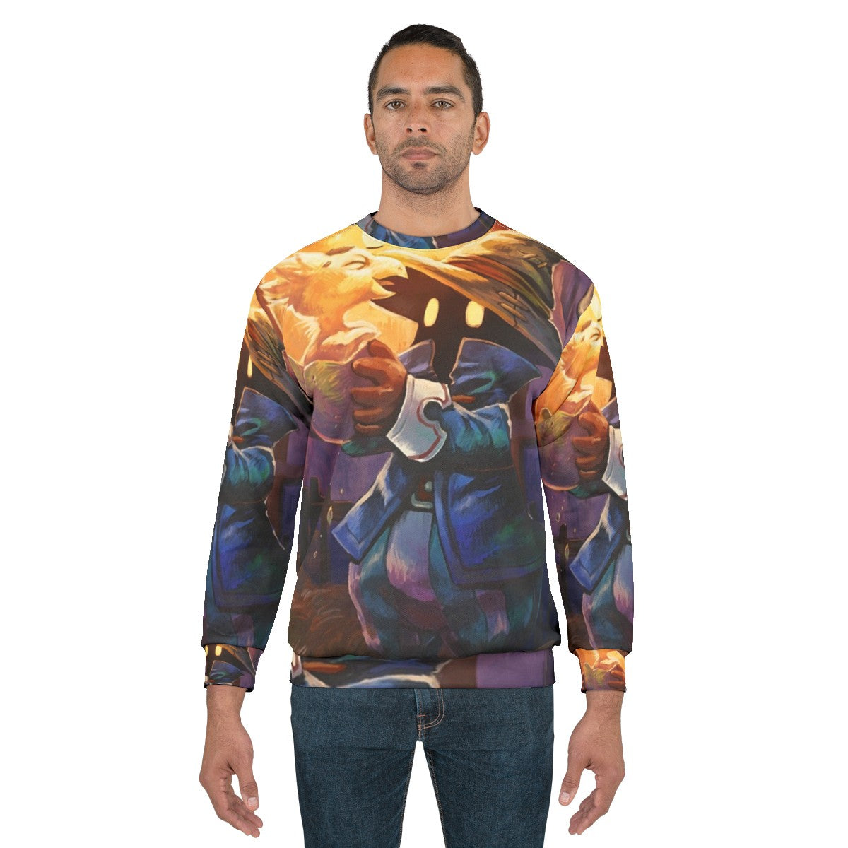 Vivi Mam Sweatshirt - Chocobo Mage Fantasy Anime Apparel - men