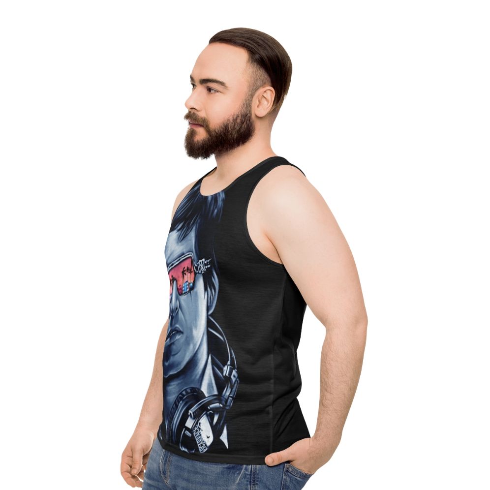 Tony Montana Miami Unisex Tank Top - men side