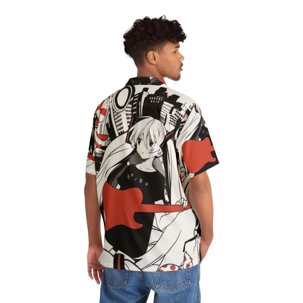 Hatsune Miku Anime Hawaiian Shirt - People Back