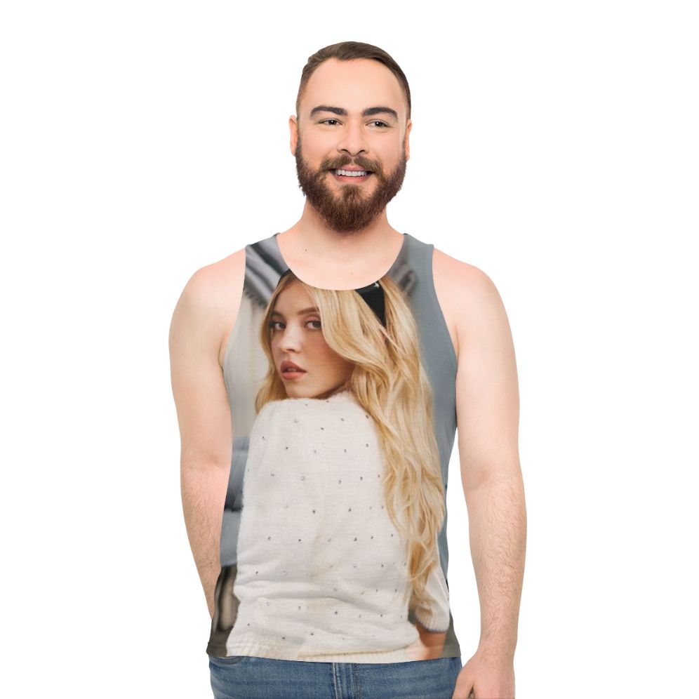 Sydney Sweeney Inspired Unisex Tank Top - men