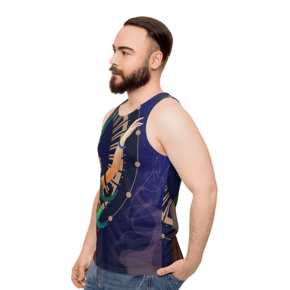 Desire Unisex Tank Top - men side