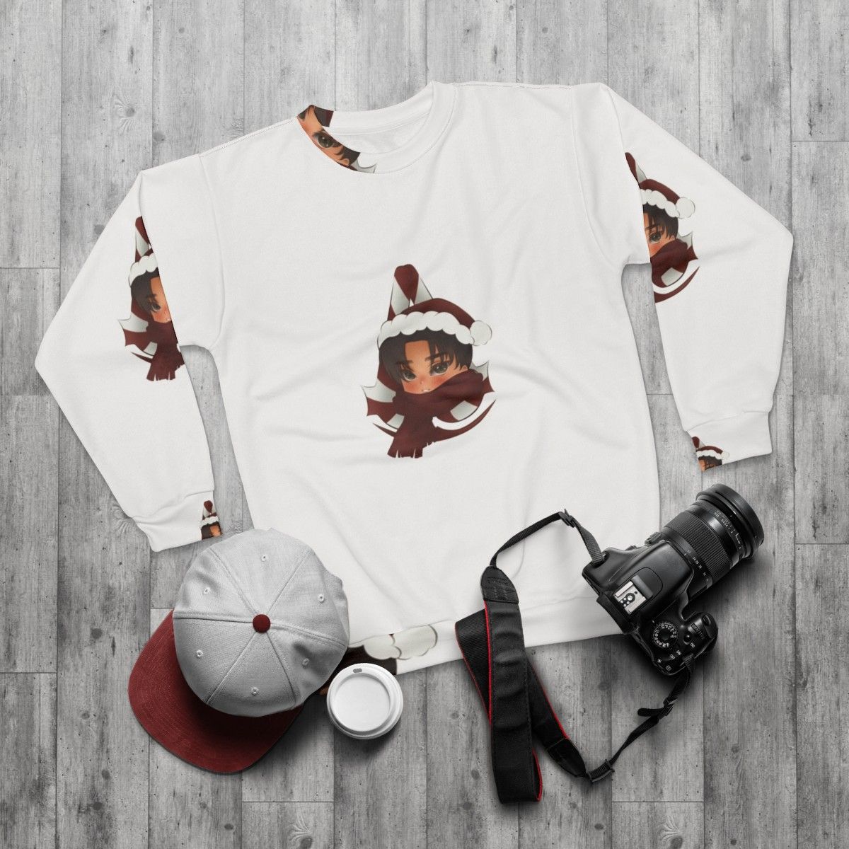 Assassin's Creed II Ezio Auditore Sweatshirt - flat lay