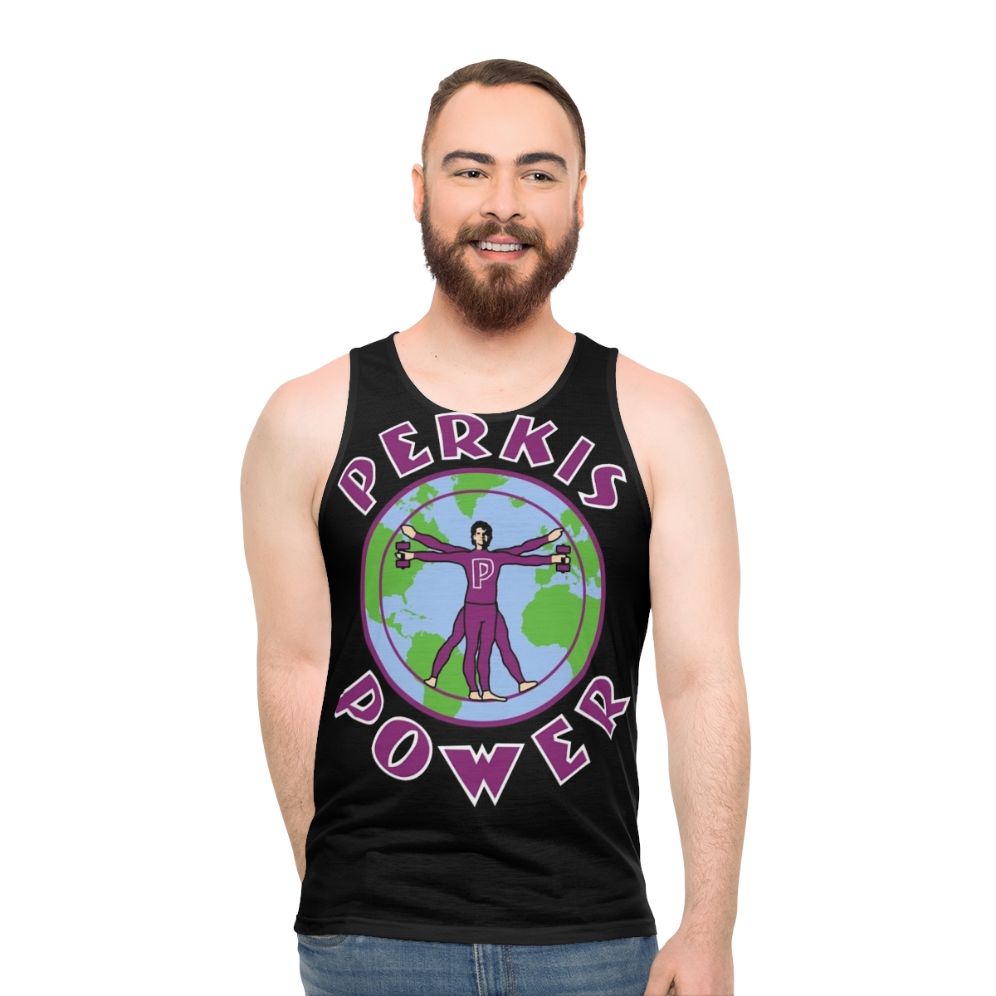 Perkis Power Unisex 90s Tank Top - men