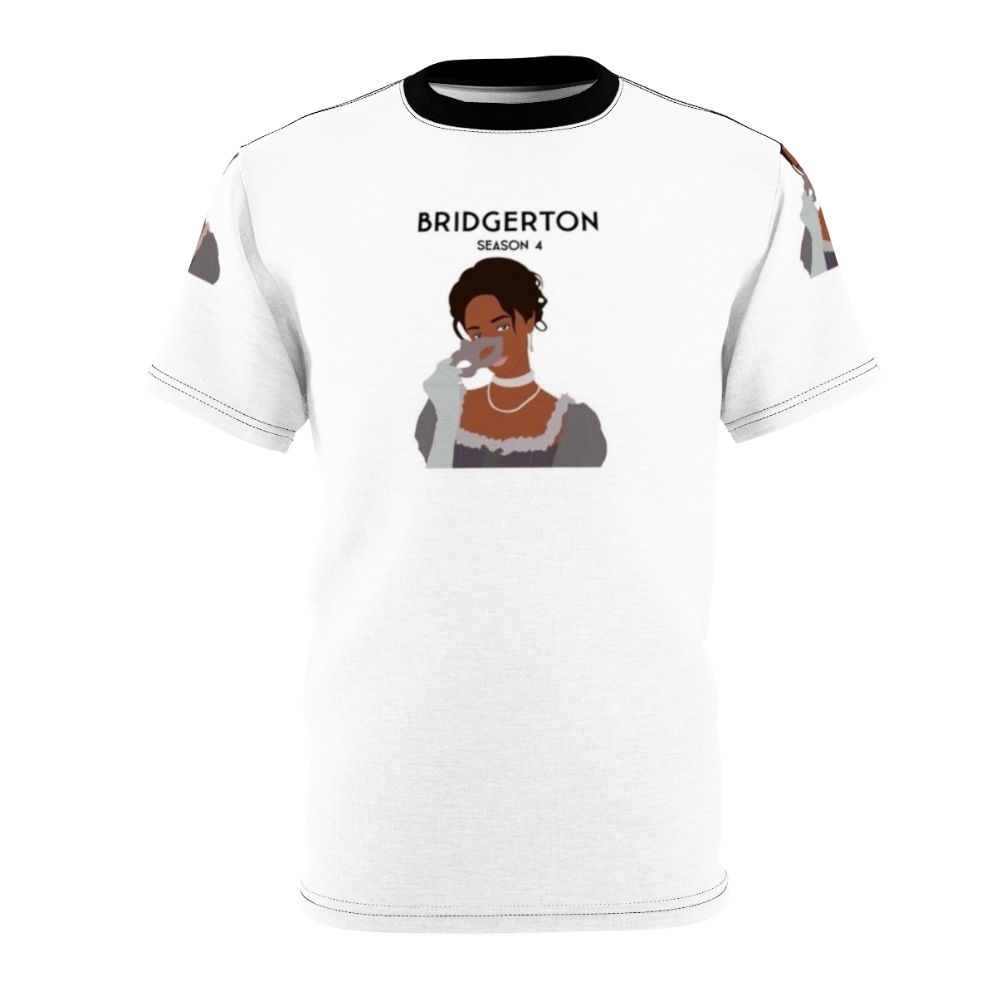 Bridgerton inspired t-shirt featuring Benedict Bridgerton and Sophie Beckett from the Netflix series