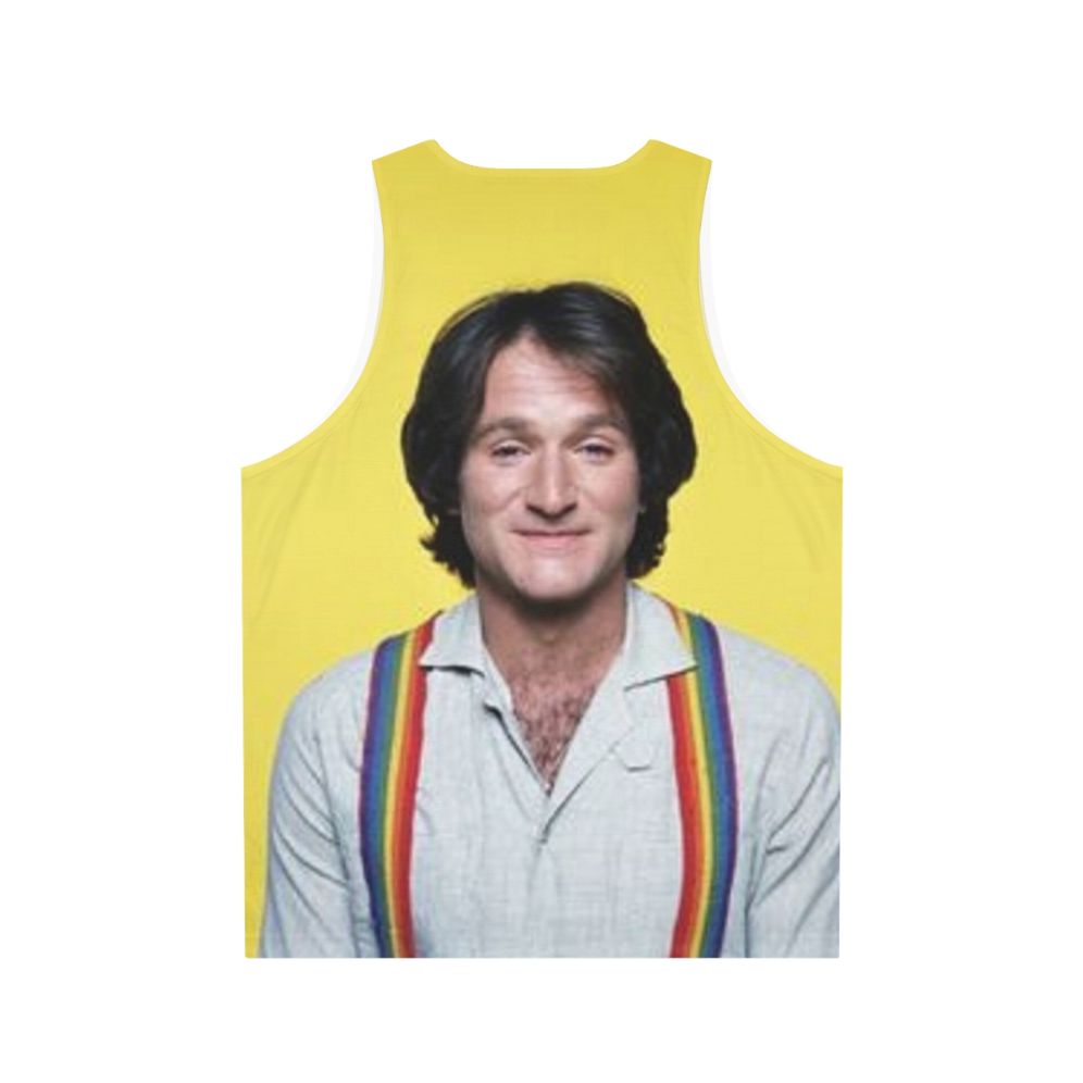 Robin Williams Unisex Tank Top - Back